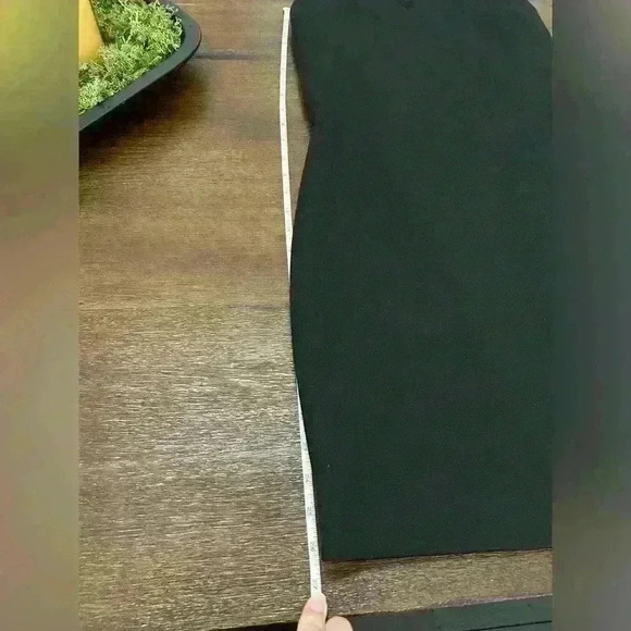 Helmut Lang Fill Zip Black Dress Size S 90’s Retro Vintage - Picture 9 of 9